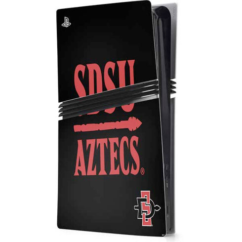 San Diego State University Aztecs San Diego State PS5 Pro Console Skin